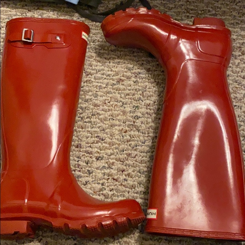 Hunter rain boots